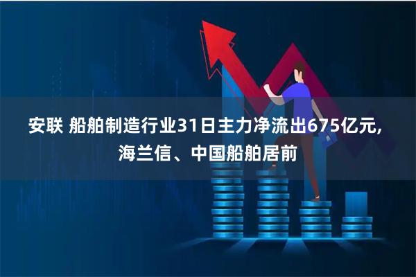 安联 船舶制造行业31日主力净流出675亿元, 海兰信、中国船舶居前